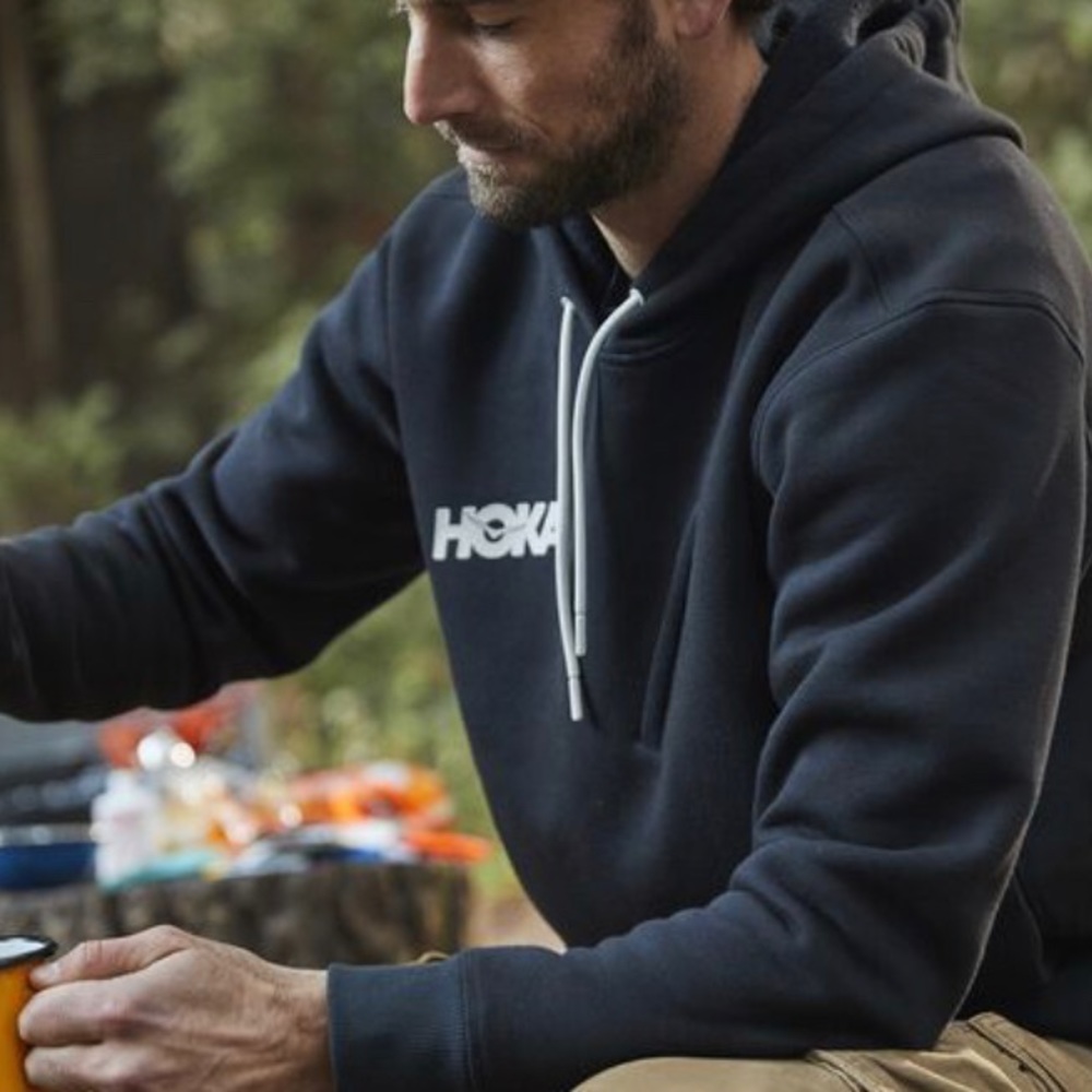 NWT Hoka One One black hoodie - Picture 2 of 10
